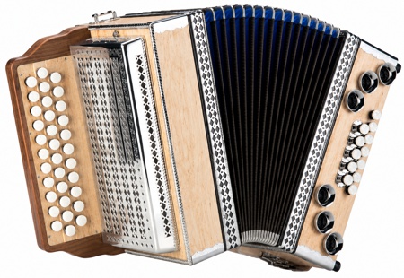 Selbstspielende steirische Harmonika (Magieca)