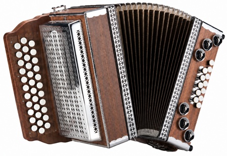 Selbstspielende steirische Harmonika (Magieca)