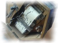 Alter selbstspielender Tanzbär